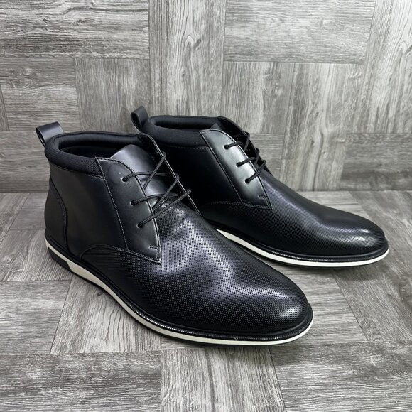 Aldo Rogerio Chukka Men's size 13 Black Ankle Boots - Picture 2 of 8